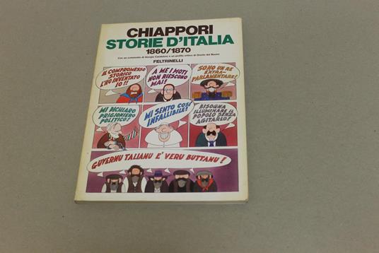 Storie d'Italia 1860/1870 - Alfredo Chiáppori - copertina