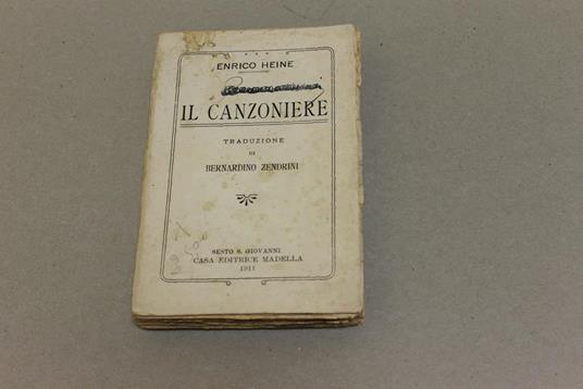 Il Il canzoniere - Heinrich Heine - copertina