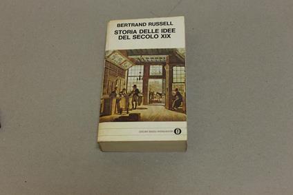 Storia delle idee del secolo XIX - Bertrand Russell - copertina