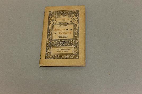 Sandro Botticelli - copertina