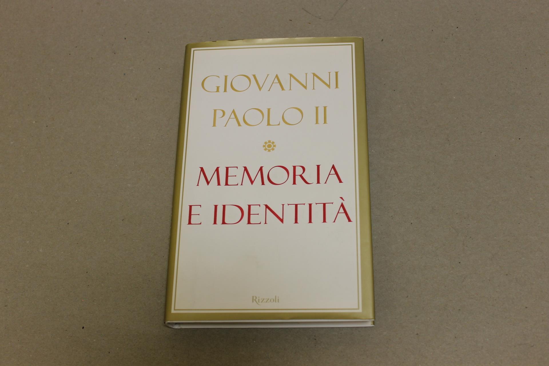 Memoria e identità
