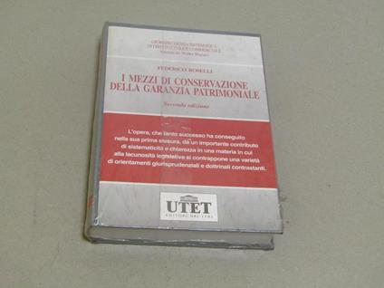 I I mezzi di conservazione della garanzia patrimoniale - Federico Roselli - copertina