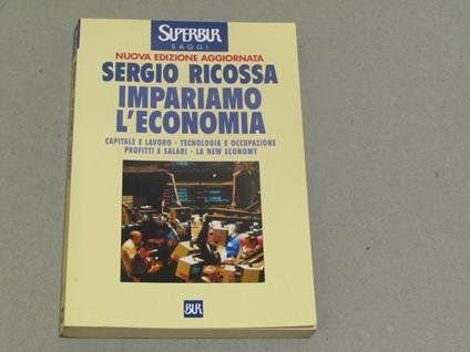 Impariamo l'economia - Sergio Ricossa - copertina