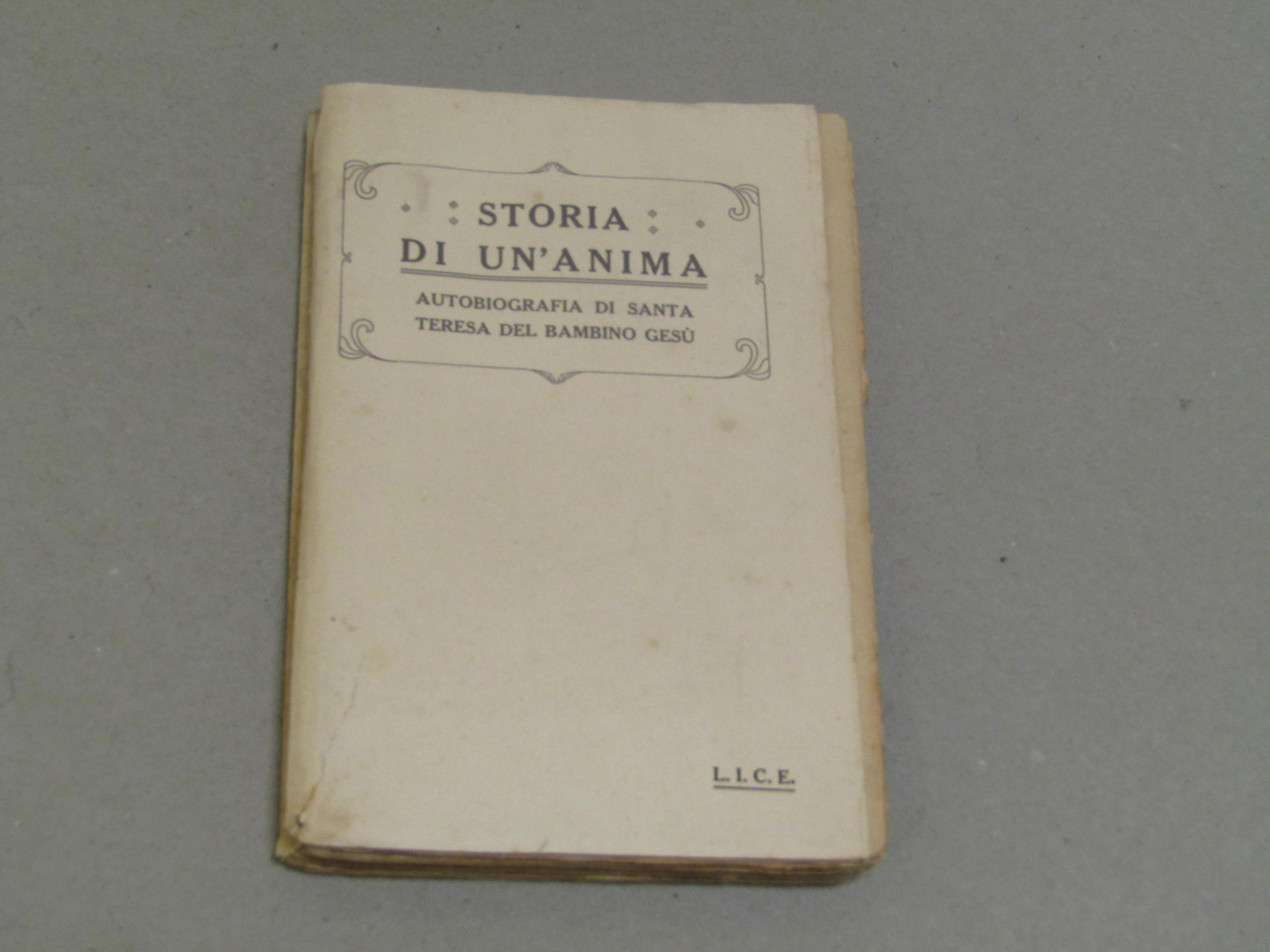 Storia di un'anima