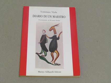 Tommaso Viola. Diario di un maestro - Tommaso Viola - copertina