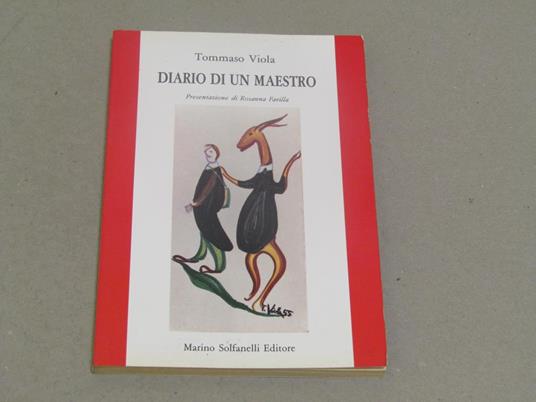 Tommaso Viola. Diario di un maestro - Tommaso Viola - copertina