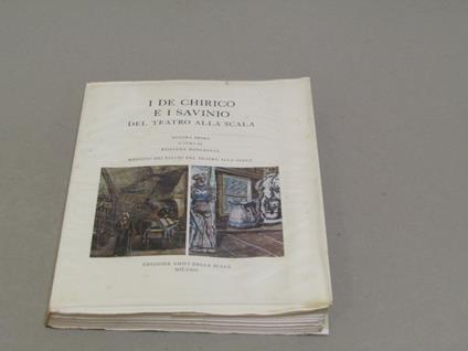 I I De Chirico E I Savinio Del Teatro Alla Scala - copertina
