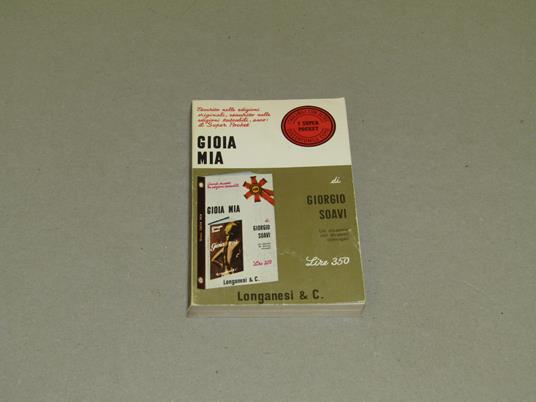 Gioia Mia - Giorgio Soavi - copertina