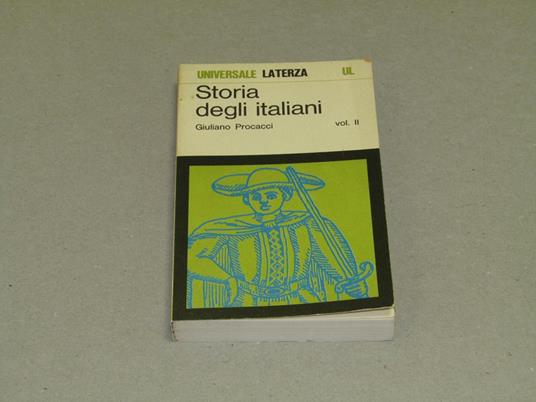Storia Degli Italiani Vol. Ii. - Giuliano Procacci - copertina