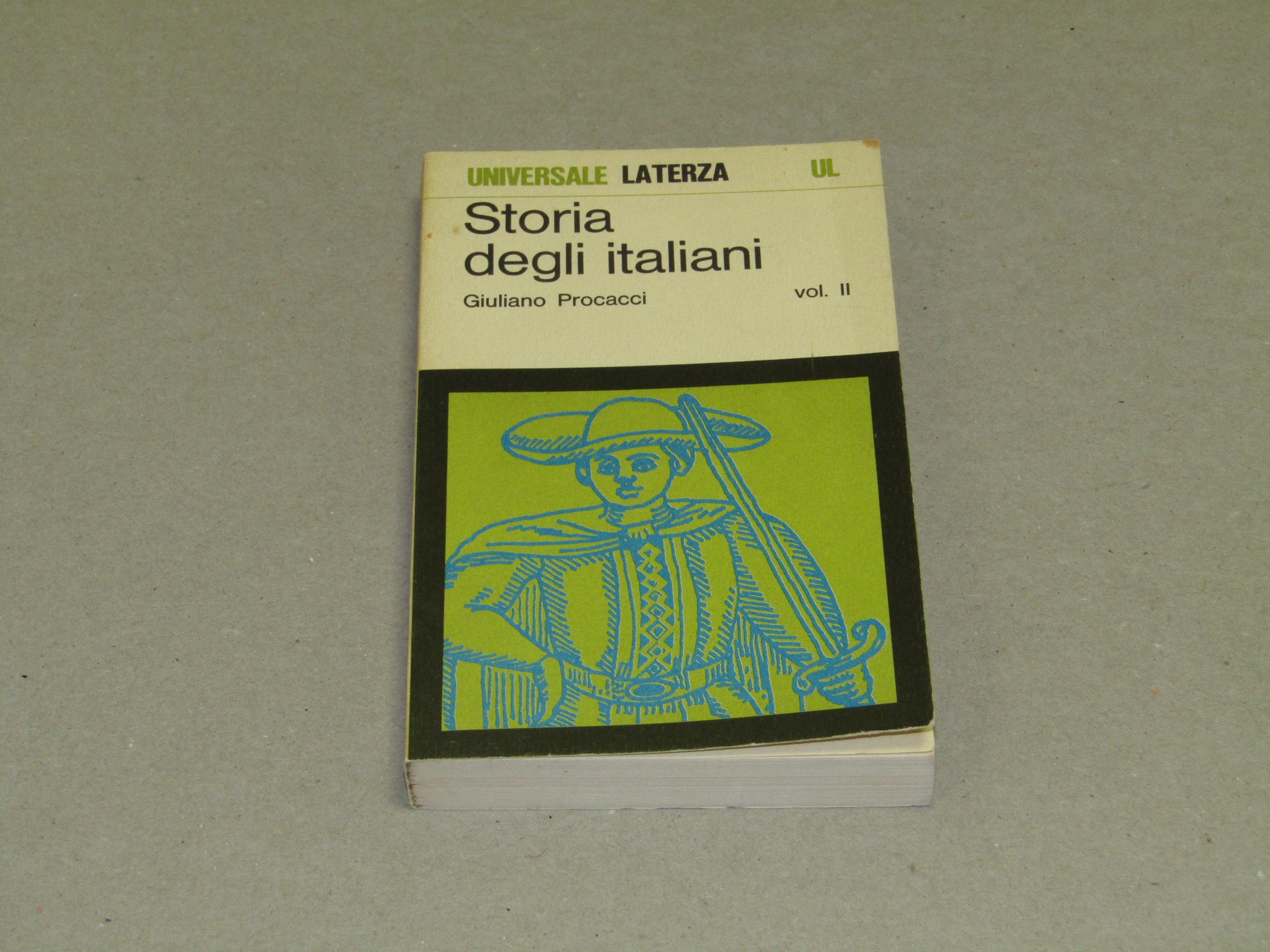 Storia Degli Italiani Vol. Ii.