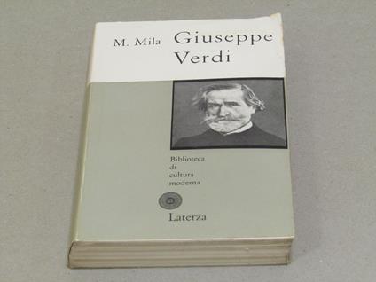 Giuseppe Verdi - Massimo Mila - copertina