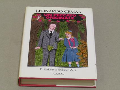 Un Un peccato originale - Leonardo Cemak - copertina