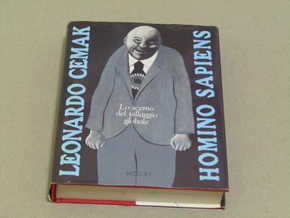 Homino sapiens - Leonardo Cemak - copertina