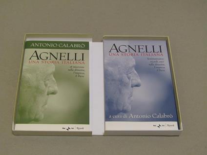 Agnelli Una Storia Italiana - Antonio Calabrò - copertina