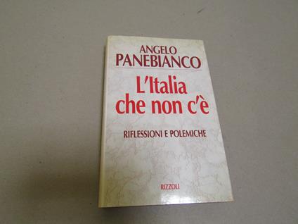 L' L' Italia Che Non C'È - Angelo Panebianco - copertina