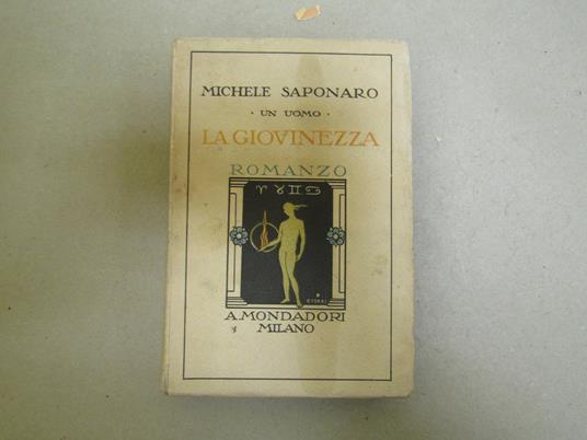 Michele Saponaro. La Giovinezza - Michele Saponaro - copertina
