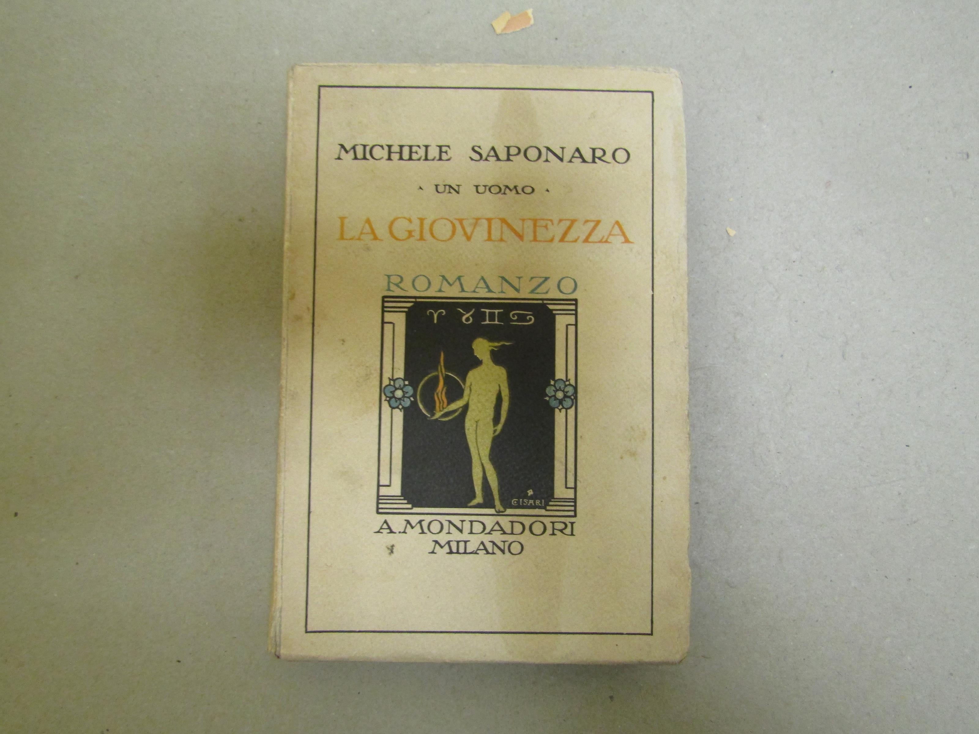 Michele Saponaro. La Giovinezza