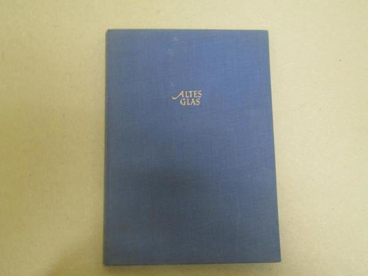 Altes Glas - Walther Bernt - copertina