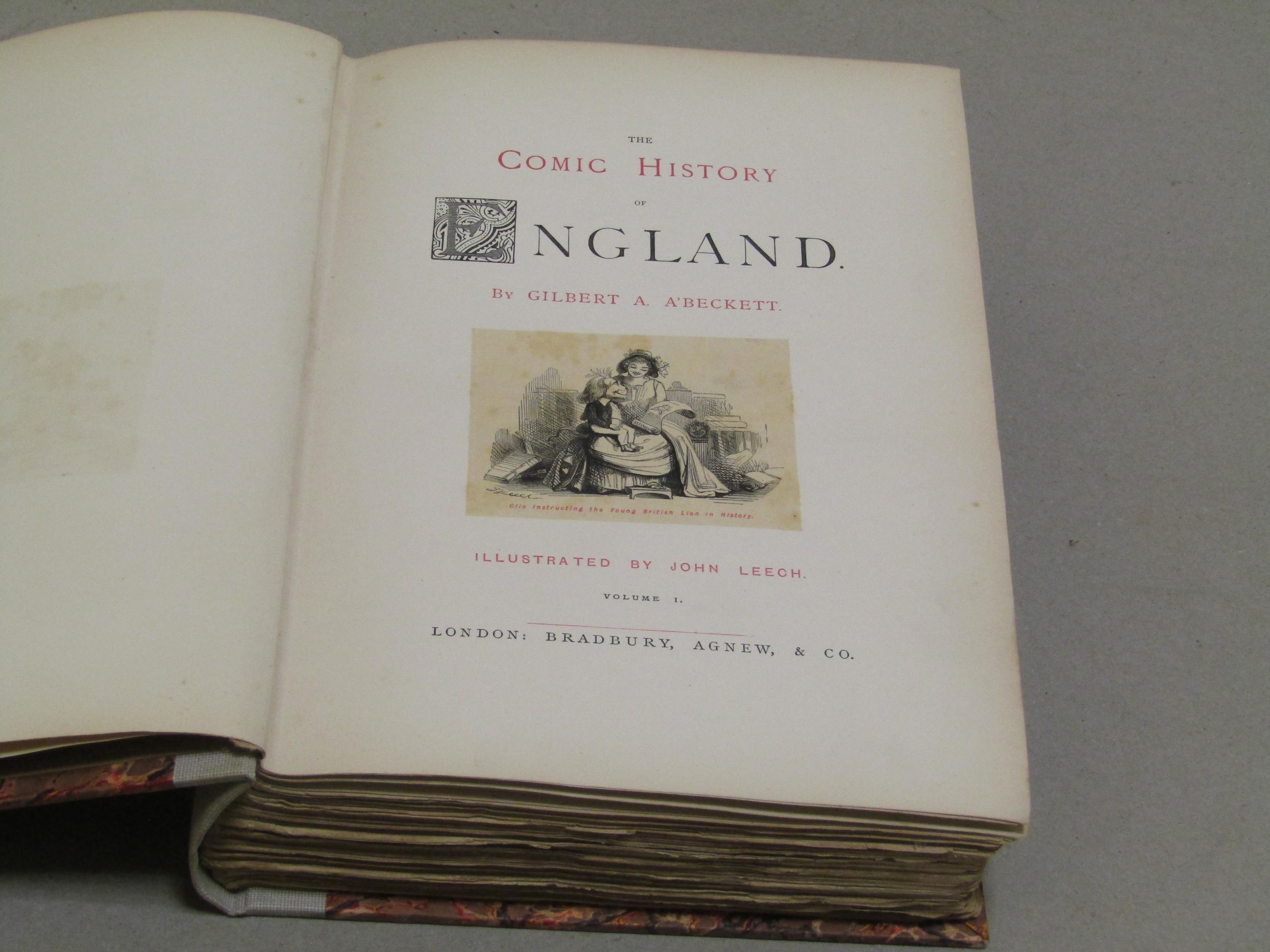 Comic history of England-