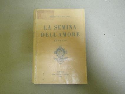 La La Semina Dell'amore - Millo Da Milano - copertina