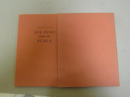 Due Tempi Attorno Alla Scala - Giovanni Titta Rosa - copertina