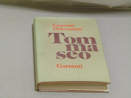 Giacomo Denedetti. Tommaseo. I edizione - Giacomo Debenedetti - copertina