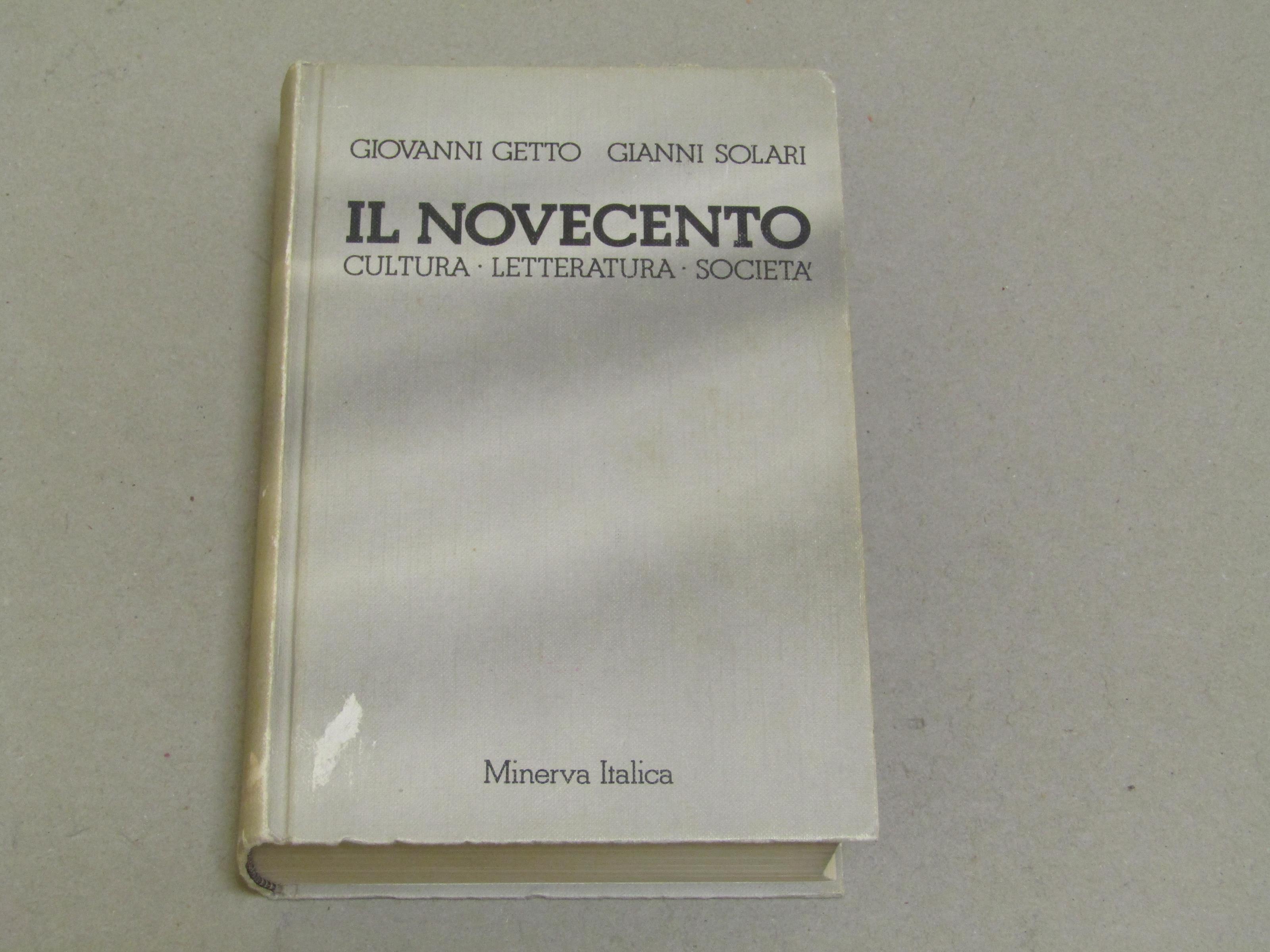 Getto - Solari. Il Novecento. Cultura, letteratura, società