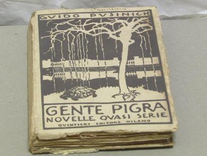 Gente Pigra Novelle Quasi Serie - Guido Pusinich - copertina