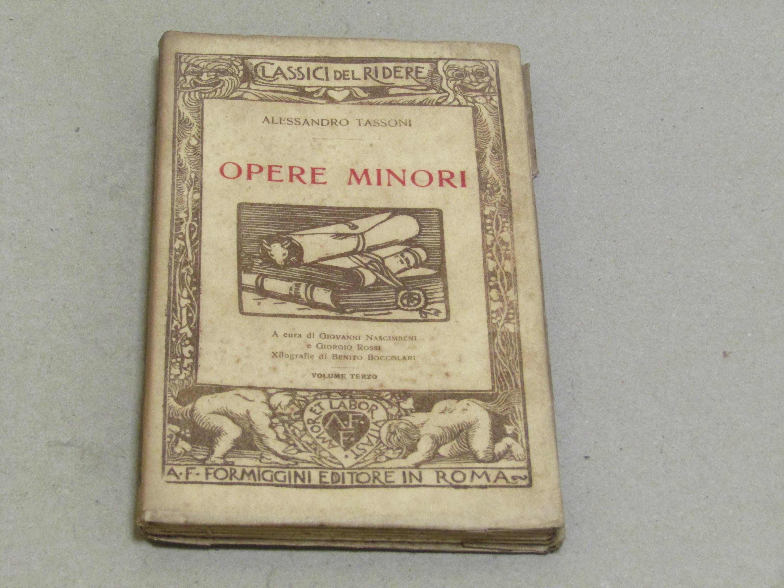 Opere minori