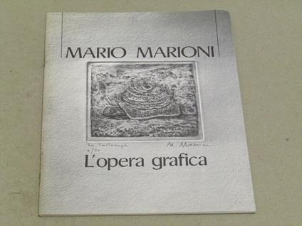 Aa. Vv. Mario Marioni - copertina