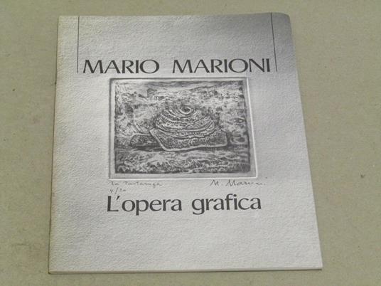 Aa. Vv. Mario Marioni - copertina