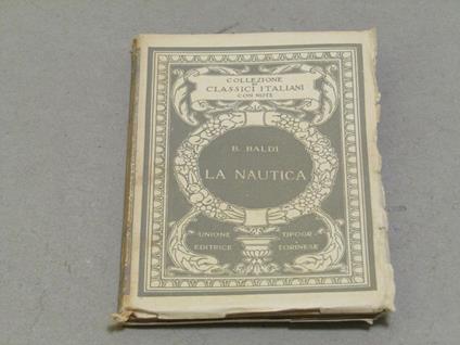 La Nautica - Bernardino Baldi - copertina