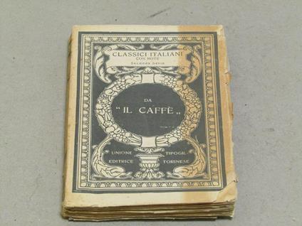 Aa. Vv. Da ''Il Caffè'' - copertina