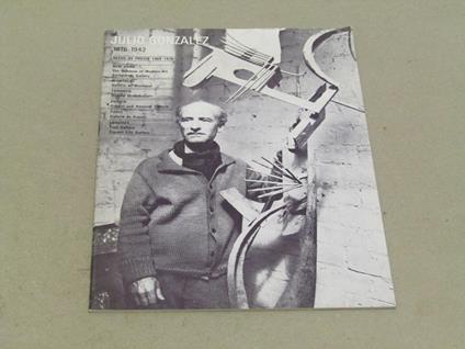 Aa. Vv. Julio Gonzalez - copertina