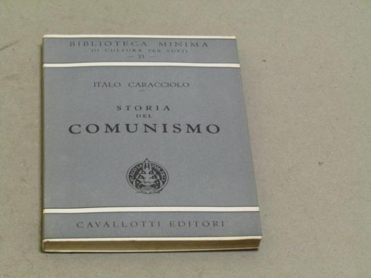 Storia del Comunismo - copertina