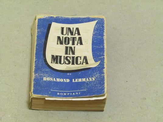 Rosamond Lehmann. Una nota in Musica - Rosamond Lehmann - copertina