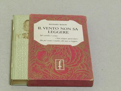 Richard Mason. Il vento non sa leggere - Richard Mason - copertina