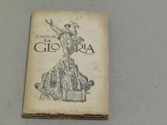 La gloria - Emilio Roncati - copertina
