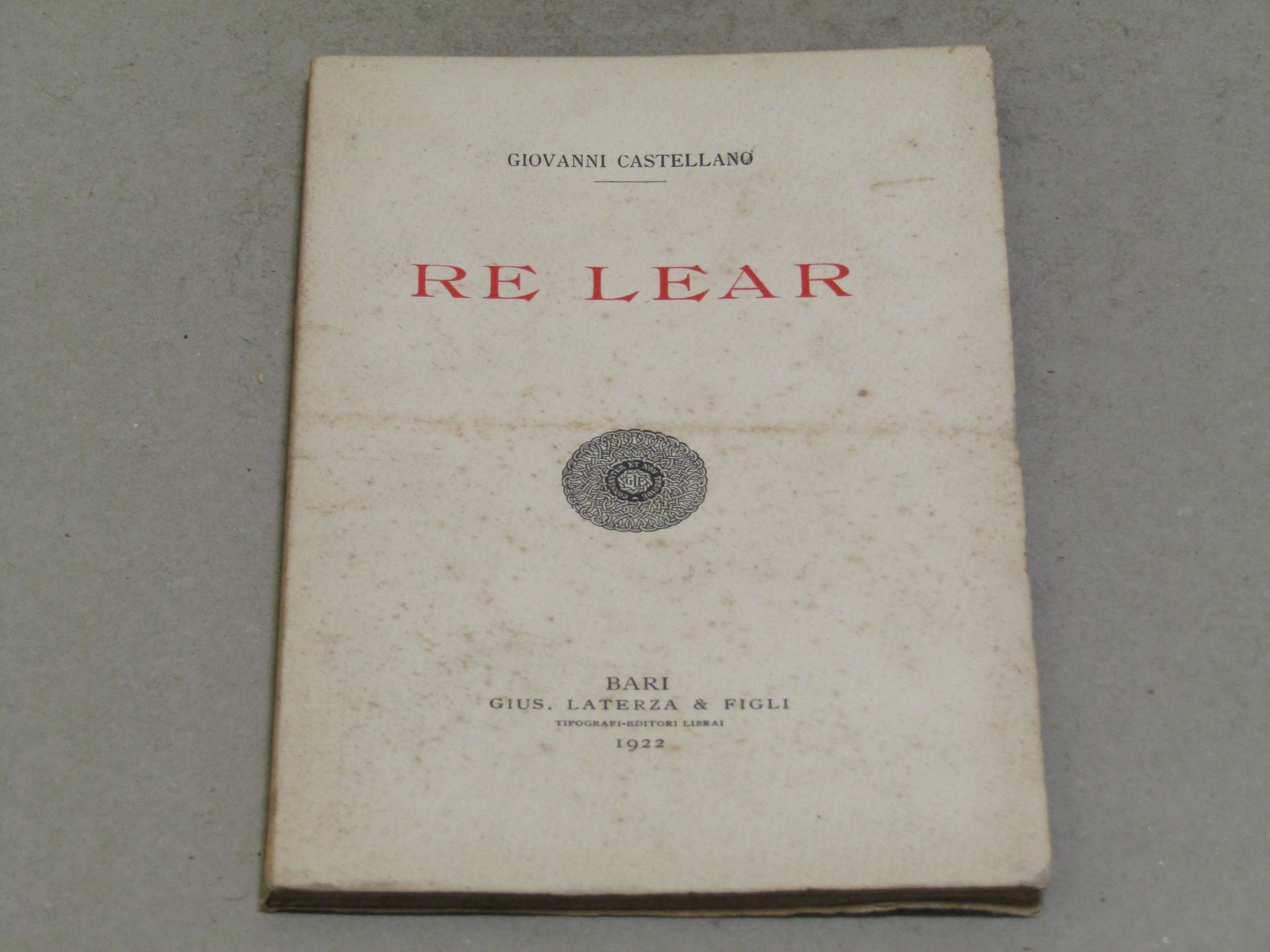 Re Lear