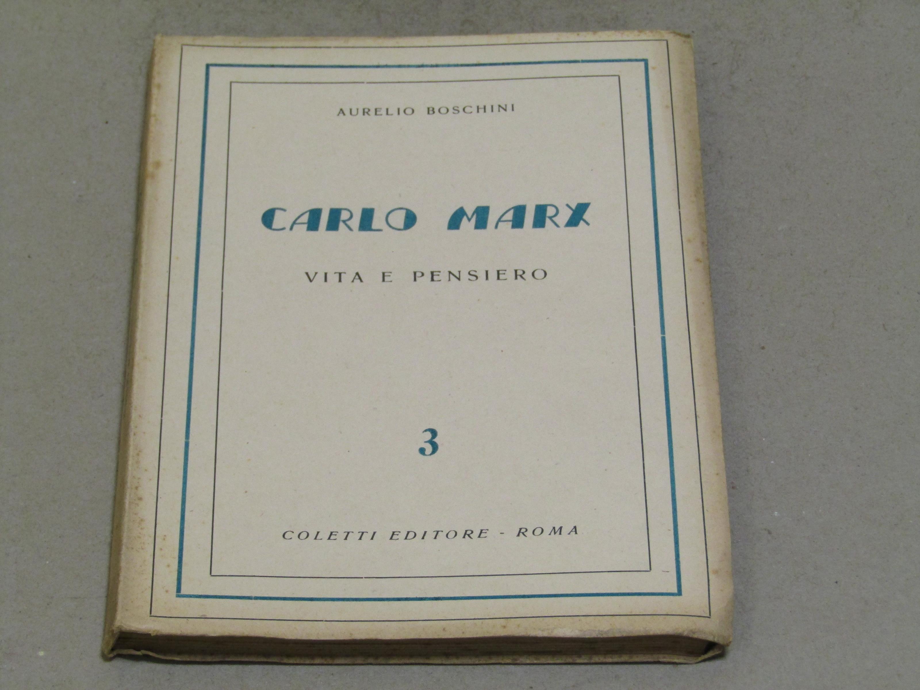 Carlo Marx volume 3