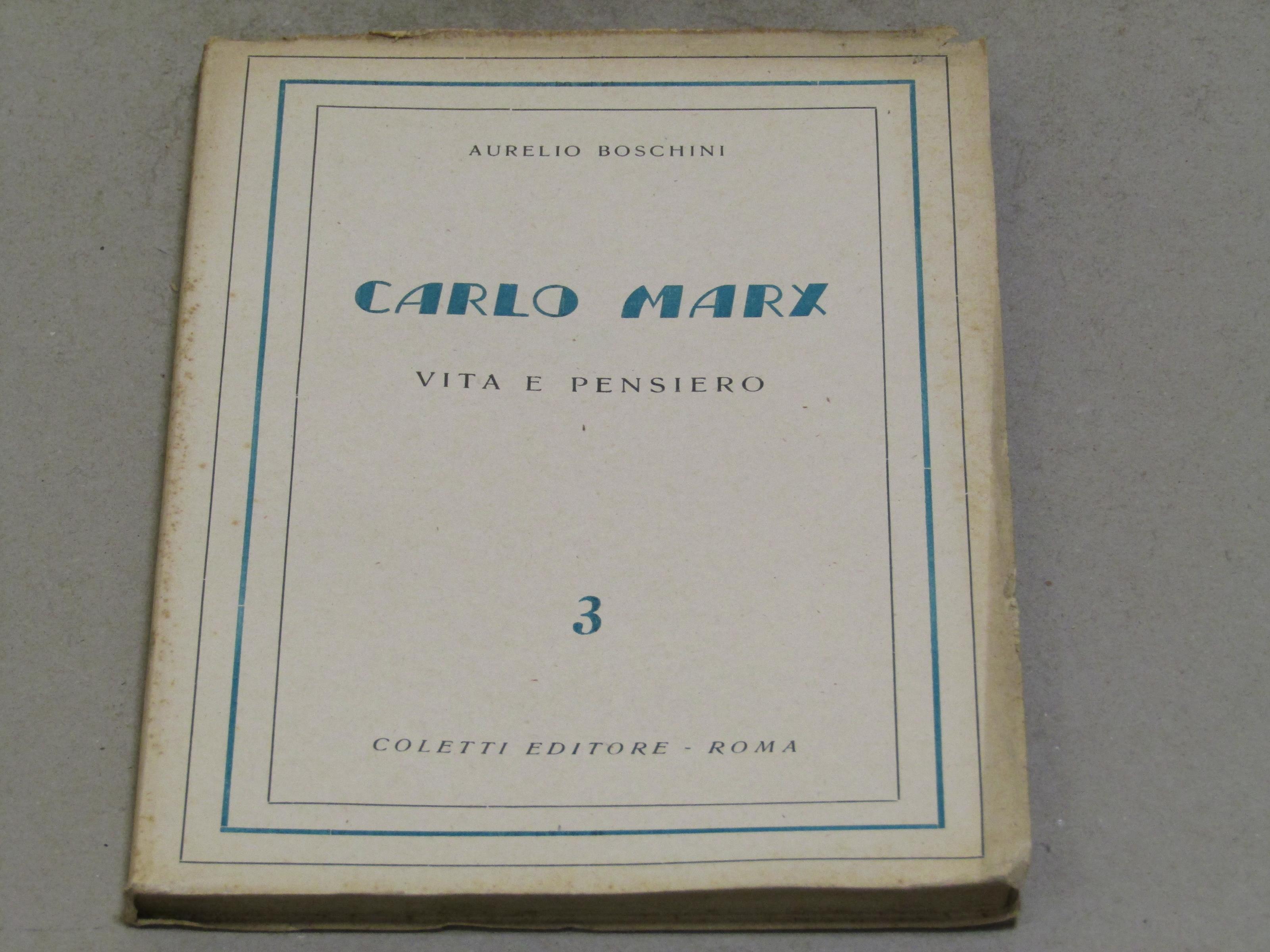 Carlo Marx volume 3