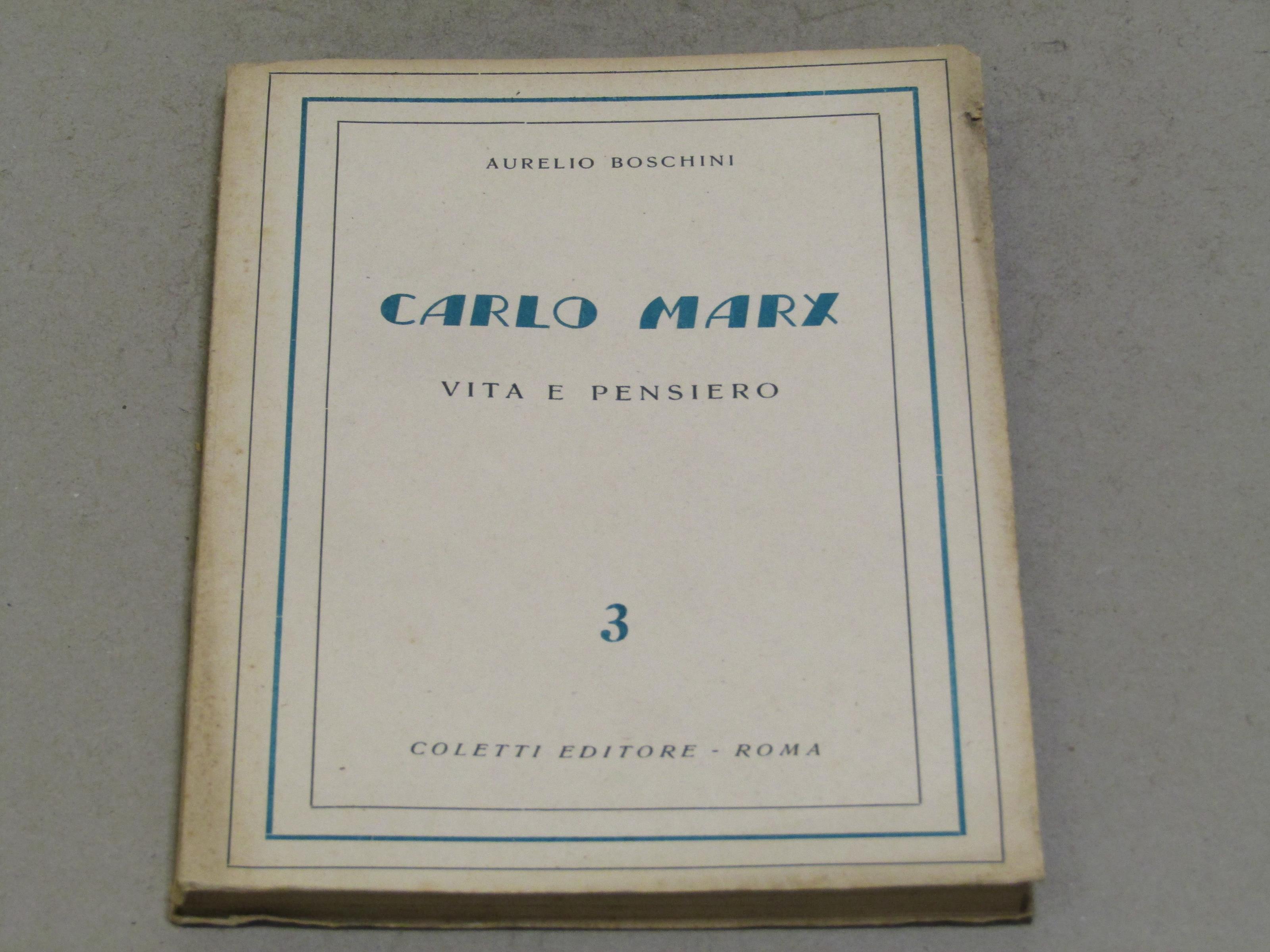 Carlo Marx volume 3