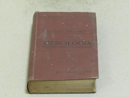 Trattato Sistematico Di Mercilogia - copertina
