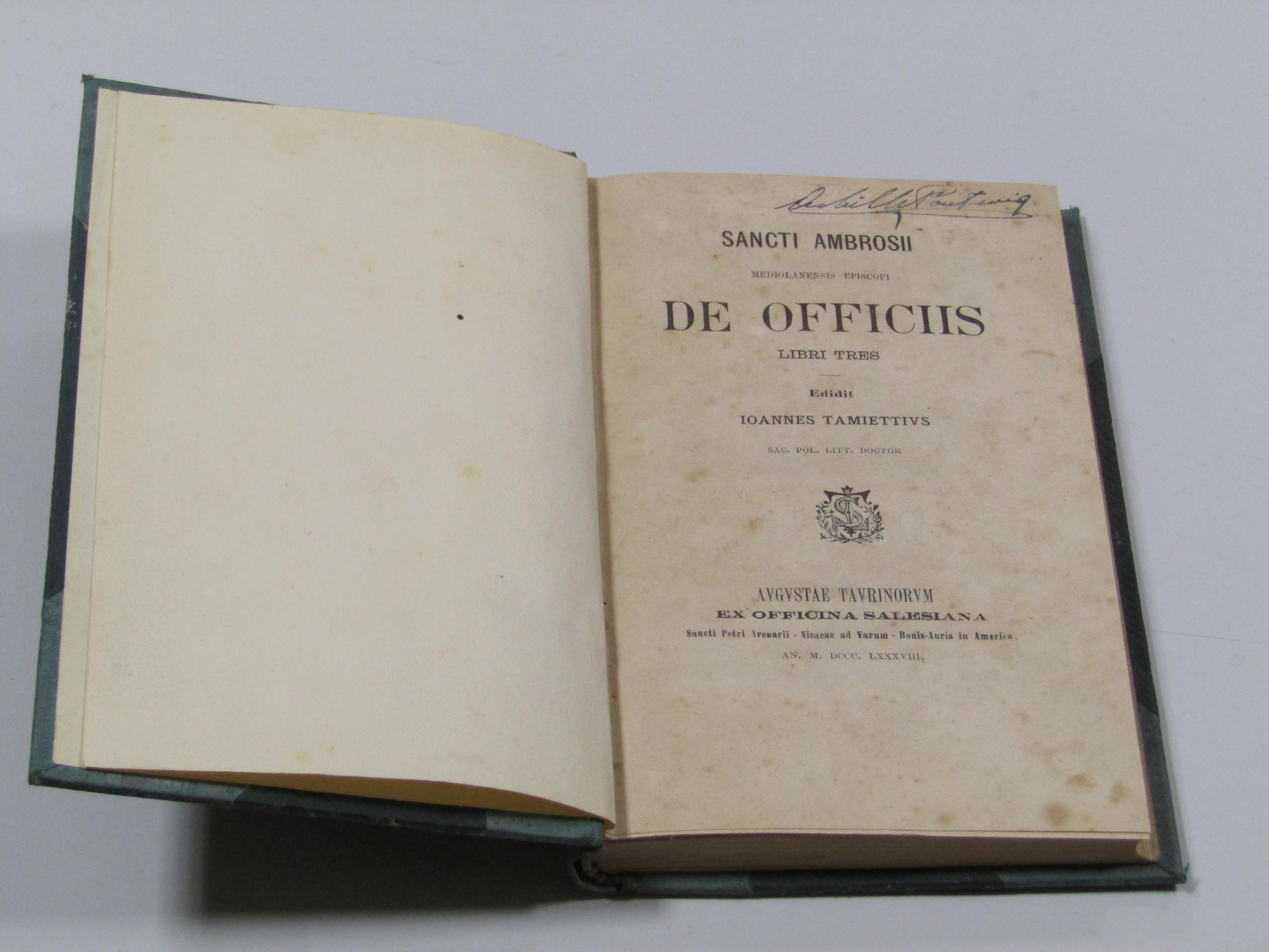 De officiis libri tres