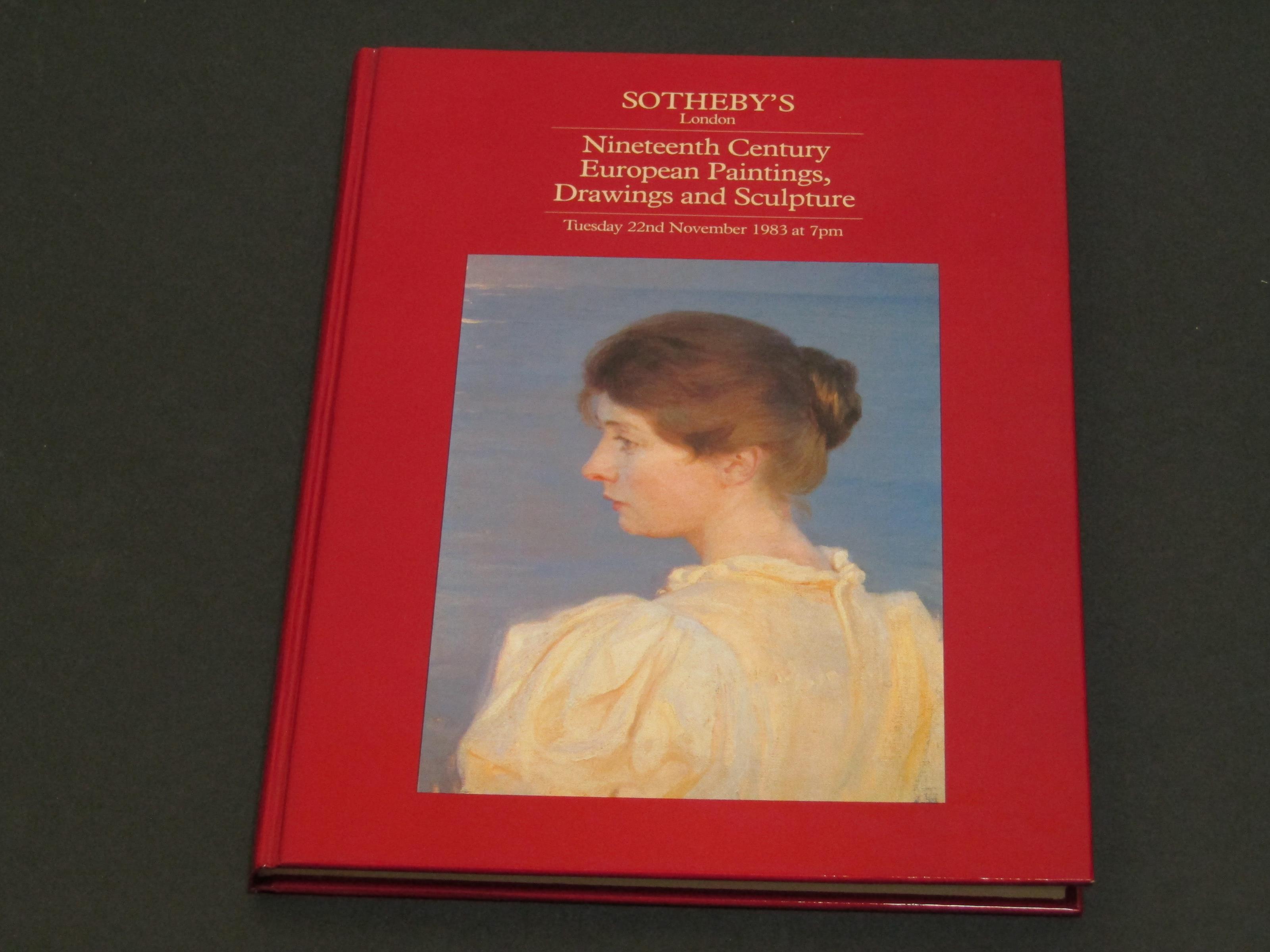 Nd. Nineteenth Century European Paintings, Drawings And Sculpture - Sotheby'S