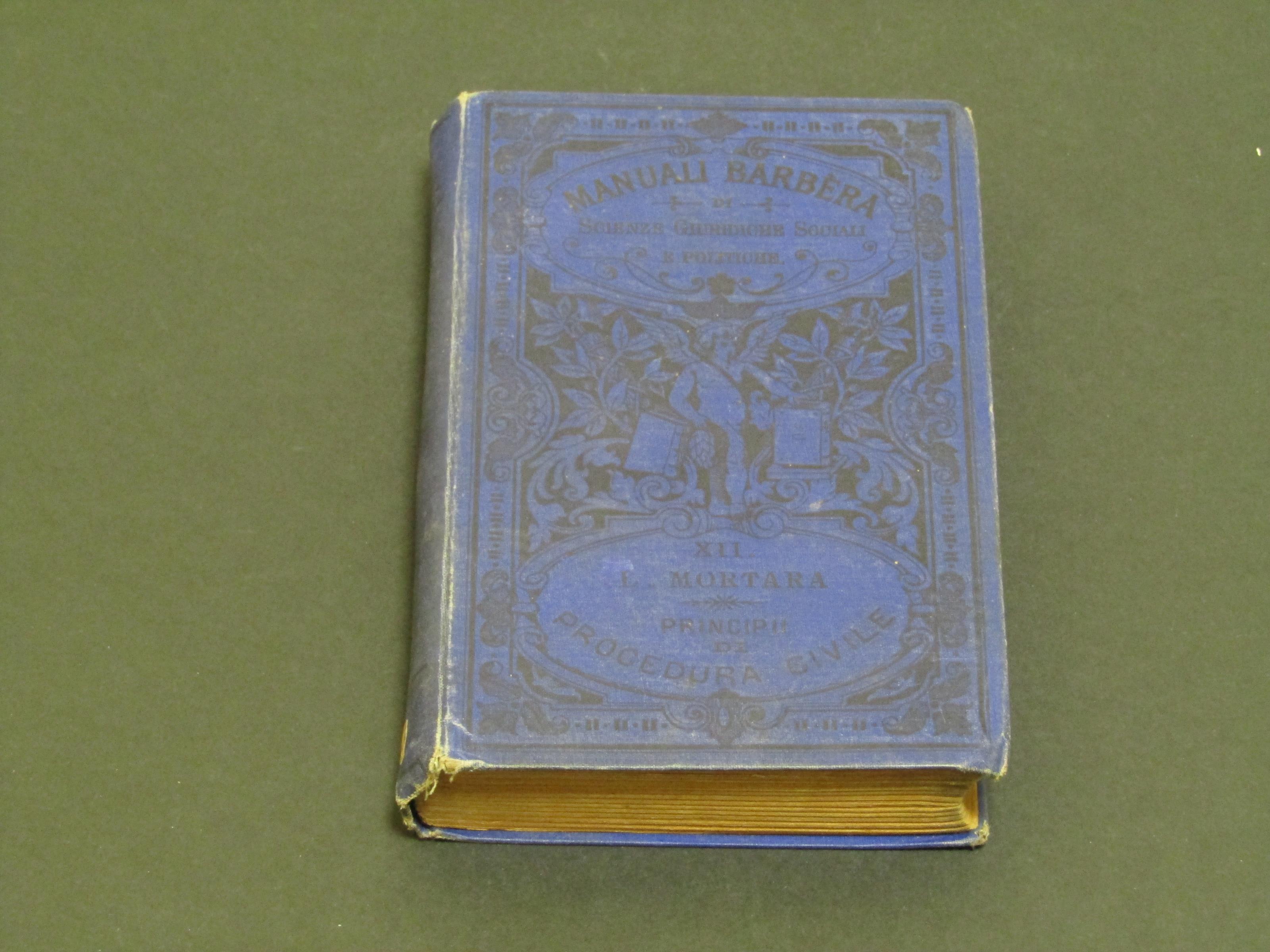 La Mortara. Principi di Procedura Civile