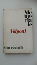 Paolo Volpini. MEMORIALE, Romanzo - Garzanti 1971