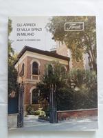 N. D. Gli Arredi Di Villa Spinzi In Milano. Finarte. 2009 - I