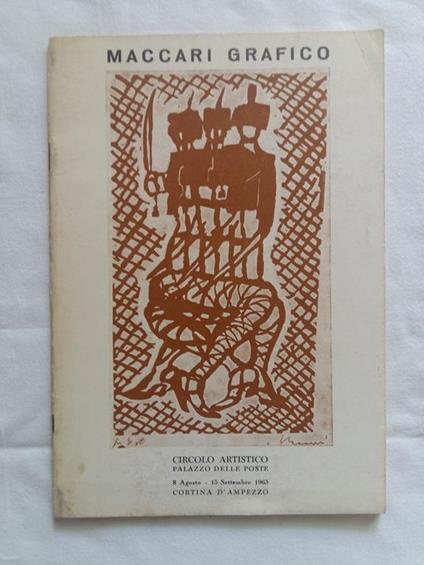 Maccari grafico. N. D. 1963 - I - Giuseppe Marchiori - copertina