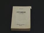 Storie volume primo. Rizzoli. 1961 - I
